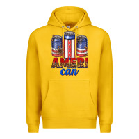 Lemon Ameri can Premium Hoodie - texasbilliewilder