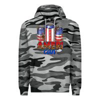Slate Camo Ameri can Premium Hoodie - texasbilliewilder