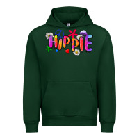 Foreset Green hippie Urban Hoodie - Zillion Design Studio