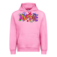 Fuchsia Pink hippie Urban Hoodie - Zillion Design Studio