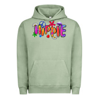 Pigment Oil Green hippie Urban Hoodie - Zillion Design Studio