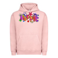 Pigment Salmon hippie Urban Hoodie - Zillion Design Studio