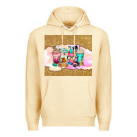 Pina Colada small business coffee cups Premium Hoodie - Zillion Design Studio