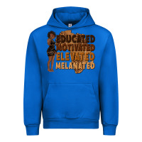Cobalt educated motivated elevated melanated Urban Hoodie - texasbilliewilder