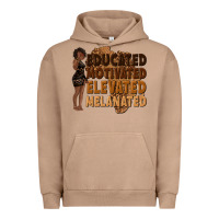 Pigment Burro educated motivated elevated melanated Urban Hoodie - texasbilliewilder