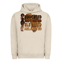 Pigment French Oak educated motivated elevated melanated Urban Hoodie - texasbilliewilder