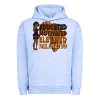 Pigment Grape Ice educated motivated elevated melanated Urban Hoodie - texasbilliewilder