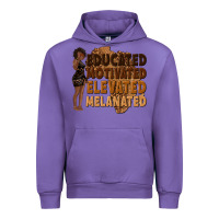 Educated Motivated Elevated Melanated Urban Hoodie | Teevron
