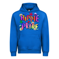 Cobalt hippie pride Urban Hoodie - Zillion Design Studio
