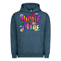 Pigment Midnight Navy hippie pride Urban Hoodie - Zillion Design Studio
