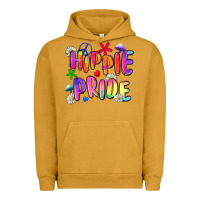 Pigment Peanut Butter hippie pride Urban Hoodie - Zillion Design Studio