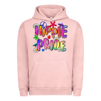 Pigment Salmon hippie pride Urban Hoodie - Zillion Design Studio