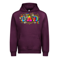 Mauve Wine dad pride Urban Hoodie - Zillion Design Studio