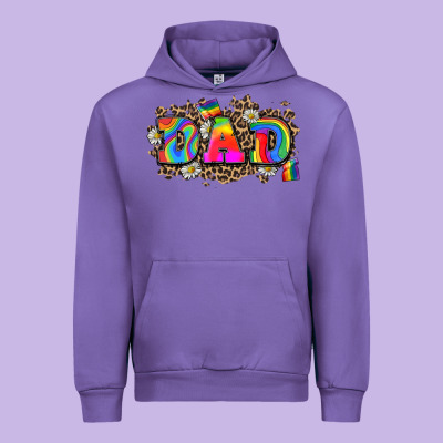 Dad Pride Urban Hoodie Designed By Zillion Design Studio