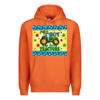 Carrot just a boy who loves tractors Premium Hoodie - Zillion Design Studio