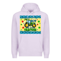 Lilac just a boy who loves tractors Premium Hoodie - Zillion Design Studio