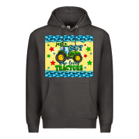 Smoke just a boy who loves tractors Premium Hoodie - Zillion Design Studio
