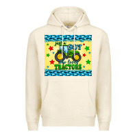 Tofu just a boy who loves tractors Premium Hoodie - Zillion Design Studio