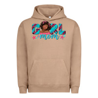 Pigment Burro girl mom afro black girl Urban Hoodie - texasbilliewilder