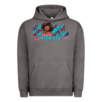 Pigment Tornado girl mom afro black girl Urban Hoodie - texasbilliewilder