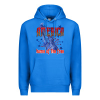 True Royal America home of the free Premium Hoodie - texasbilliewilder