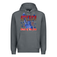 Rock America home of the free Premium Hoodie - texasbilliewilder