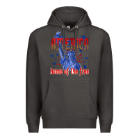 Smoke America home of the free Premium Hoodie - texasbilliewilder