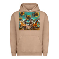 Pigment Burro western horses Urban Hoodie - Zillion Design Studio