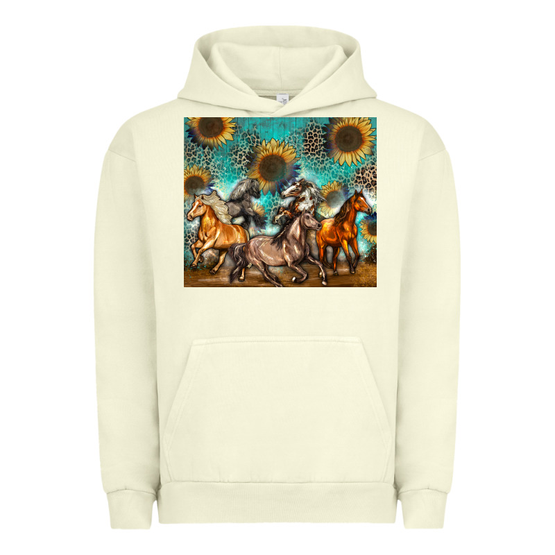 Western Horses Urban Hoodie by Zillion Design Studio | Teevron