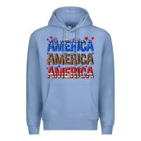 Colony Blue America america america fourth of july Premium Hoodie - texasbilliewilder