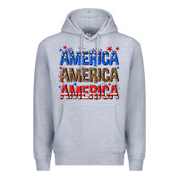 America America America Fourth Of July Premium Hoodie | Teevron