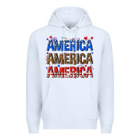 White America america america fourth of july Premium Hoodie - texasbilliewilder