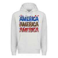 Dove Grey America america america fourth of july Premium Hoodie - texasbilliewilder