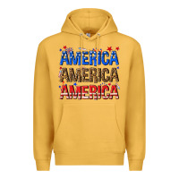 Mustard America america america fourth of july Premium Hoodie - texasbilliewilder