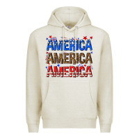 Oatmeal Heather America america america fourth of july Premium Hoodie - texasbilliewilder