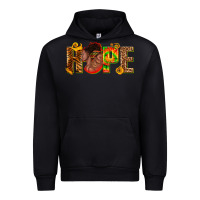 Black hope afro Urban Hoodie - texasbilliewilder