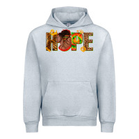 Heather Grey hope afro Urban Hoodie - texasbilliewilder