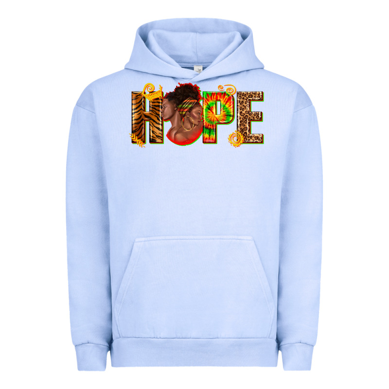Hope Afro Urban Hoodie by texasbilliewilder | Teevron
