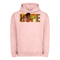 Pigment Salmon hope afro Urban Hoodie - texasbilliewilder