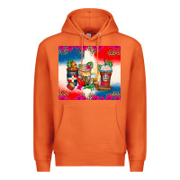 Carrot dominican republic coffee cups Premium Hoodie - Zillion Design Studio