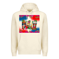 Sandshell dominican republic coffee cups Premium Hoodie - Zillion Design Studio