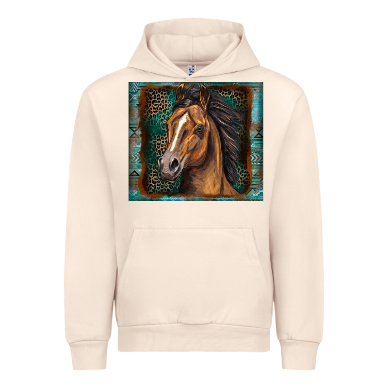 Western Horse Urban Hoodie by Zillion Design Studio | Teevron