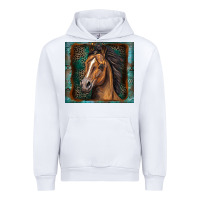 White western horse Urban Hoodie - Zillion Design Studio
