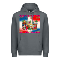 Rock dominican republic coffee cups Premium Hoodie - Zillion Design Studio
