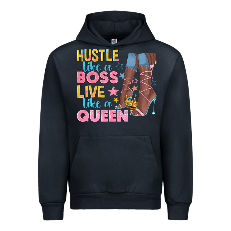 Hustle Like A Boss Live Like A Queen Urban Hoodie by texasbilliewilder | Teevron