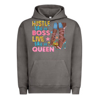 Pigment Tornado hustle like a boss live like a queen Urban Hoodie - texasbilliewilder
