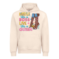 Sandshell hustle like a boss live like a queen Urban Hoodie - texasbilliewilder