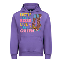 Tulip hustle like a boss live like a queen Urban Hoodie - texasbilliewilder