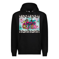 Black crafting queen Premium Hoodie - Zillion Design Studio