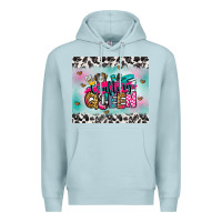 Blue Mist crafting queen Premium Hoodie - Zillion Design Studio